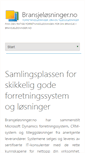 Mobile Screenshot of bransjelosninger.com